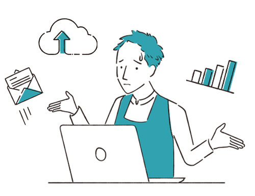 自前のホームページに人が集まらない…。